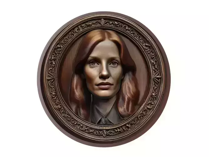 Jessica Chastain Medallion