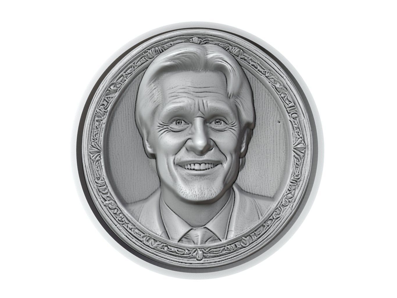 Jim Carrey Medallion 3D print model_2
