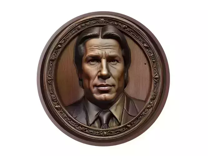 John Travolta Medallion