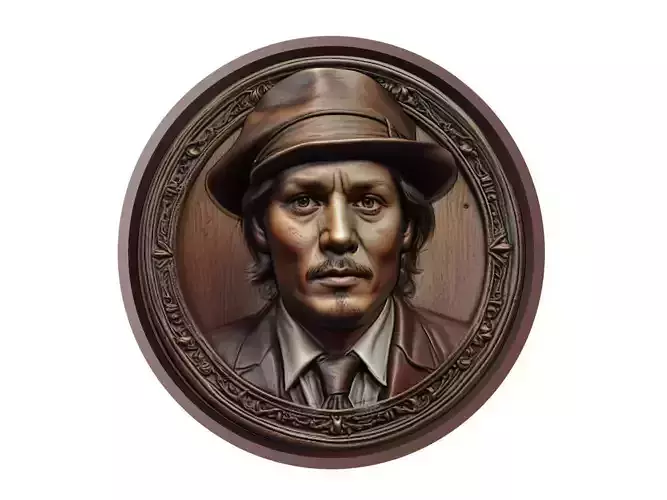 Johnny Depp Medallion