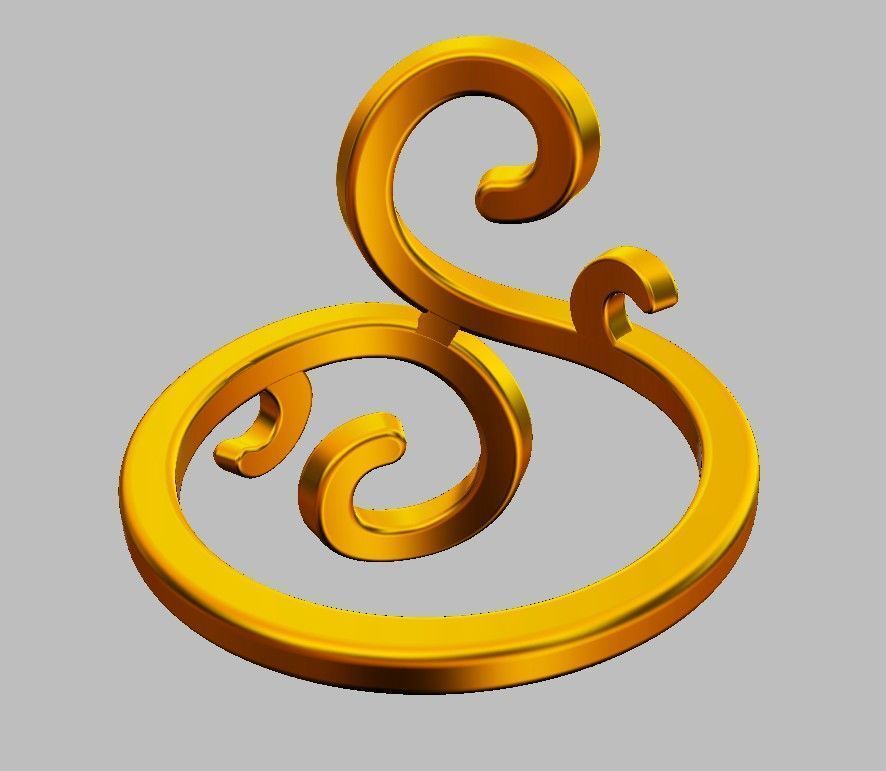 Arabesque Ring 3D print model_22
