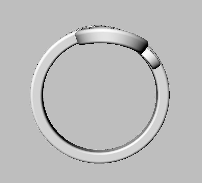 Arabesque Ring 3D print model_14