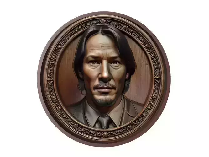 Keanu Reeves Medallion