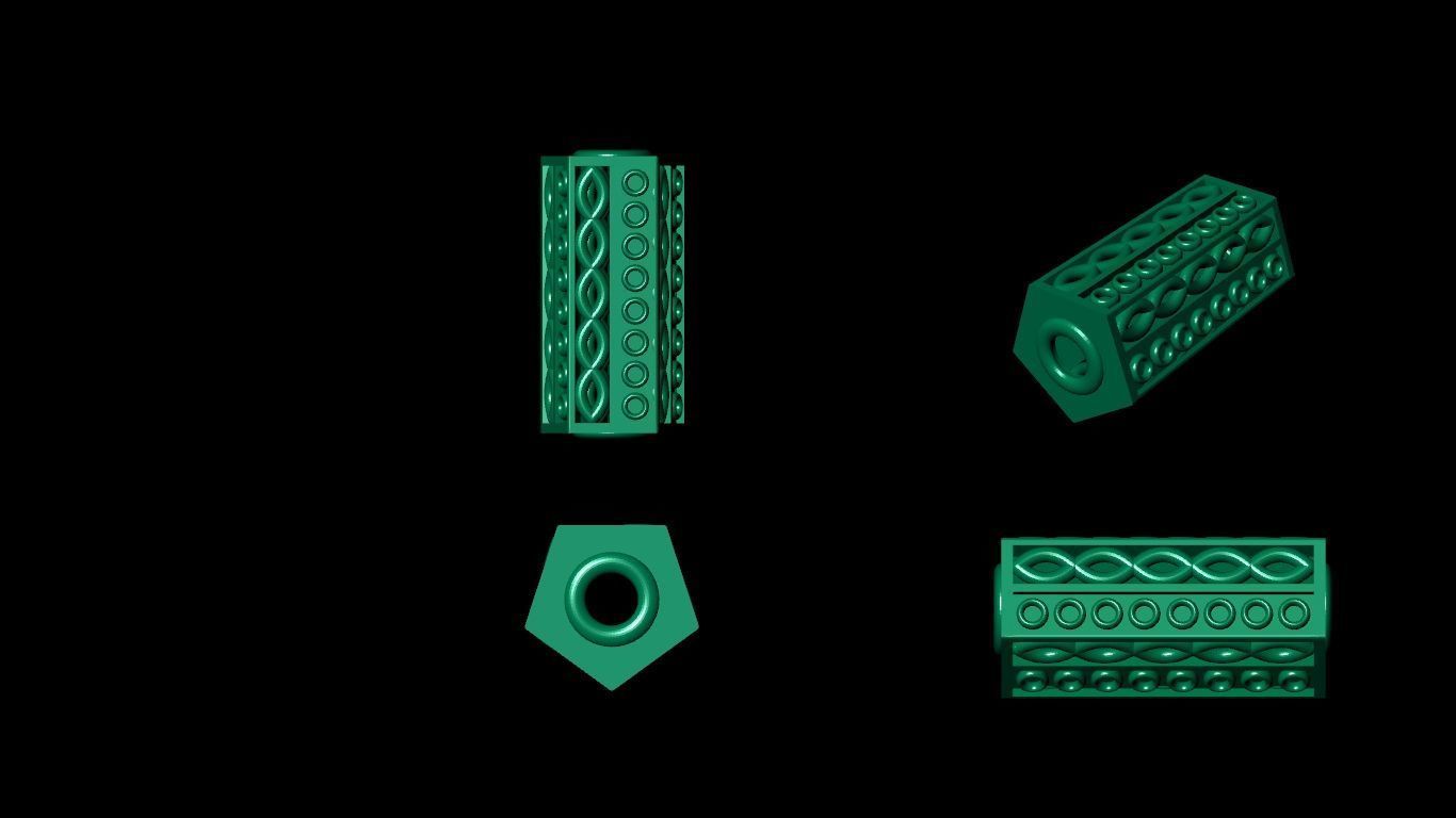 100 pis stl beeds 3D print model 3D print model_89