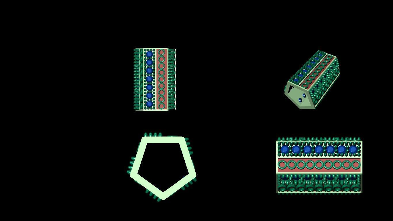 100 pis stl beeds 3D print model 3D print model_75