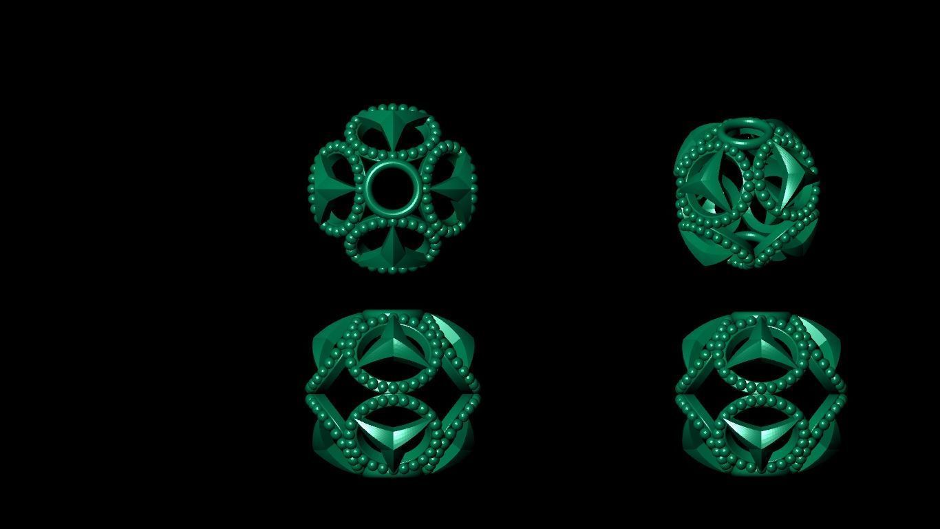 100 pis stl beeds 3D print model 3D print model_12