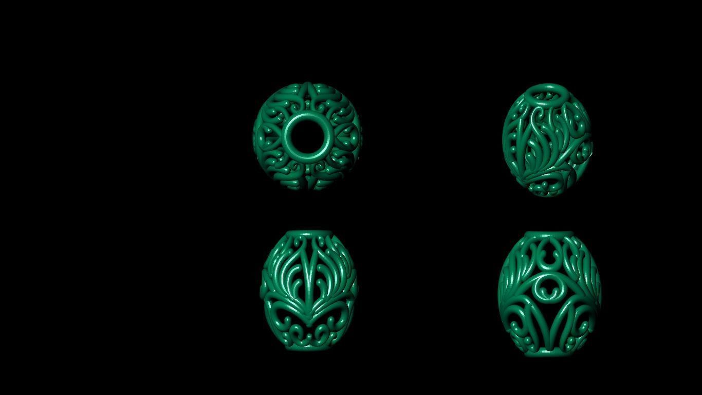 100 pis stl beeds 3D print model 3D print model_28