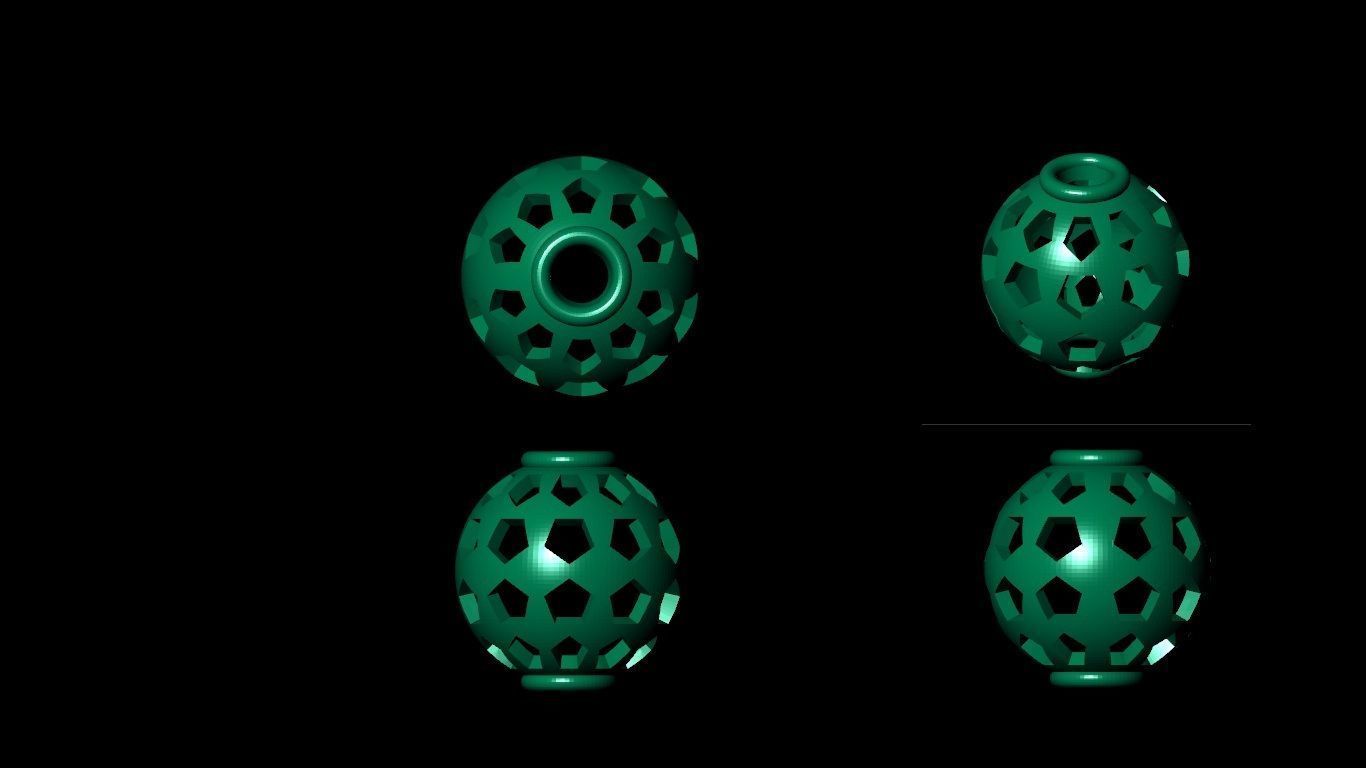 100 pis stl beeds 3D print model 3D print model_42