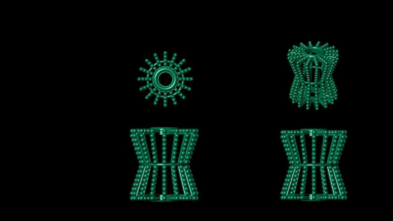 100 pis stl beeds 3D print model 3D print model_100