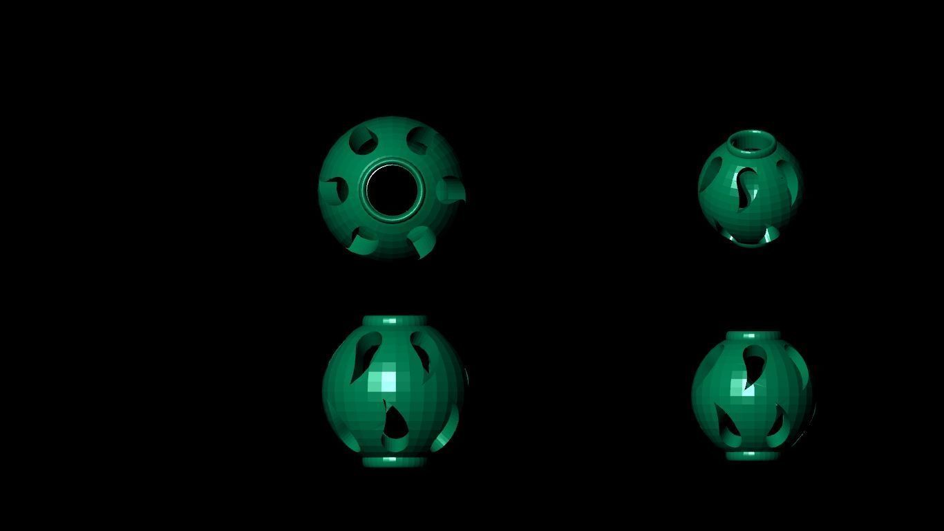 100 pis stl beeds 3D print model 3D print model_84