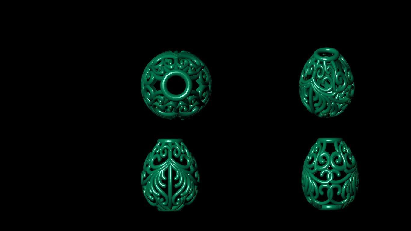 100 pis stl beeds 3D print model 3D print model_33