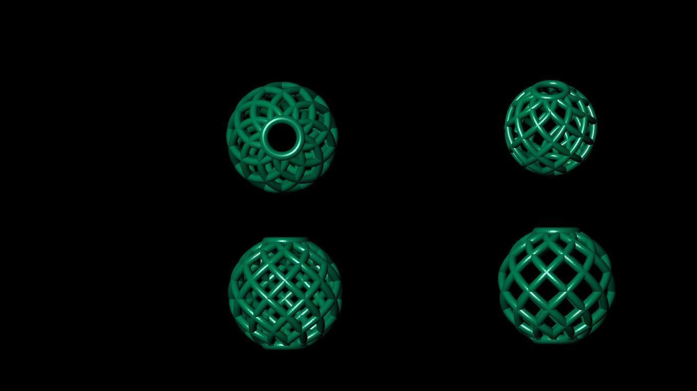 100 pis stl beeds 3D print model 3D print model_59