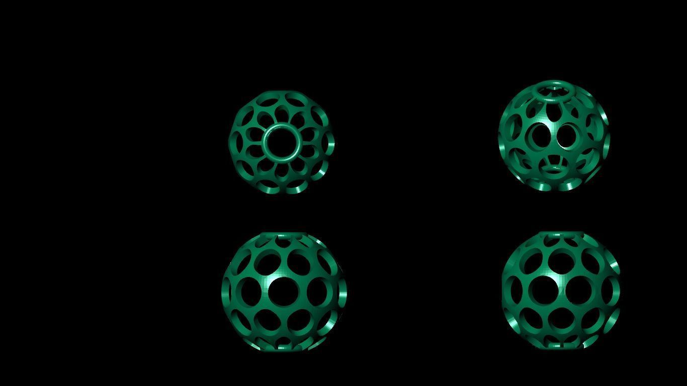 100 pis stl beeds 3D print model 3D print model_5