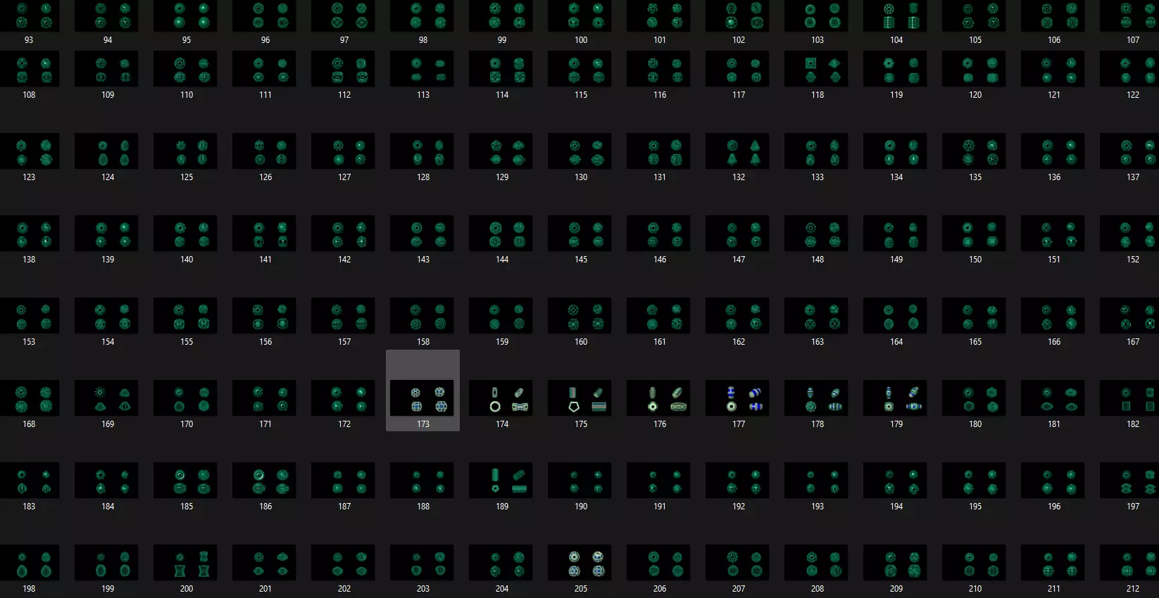 100 pis stl beeds 3D print model 3D print model_0