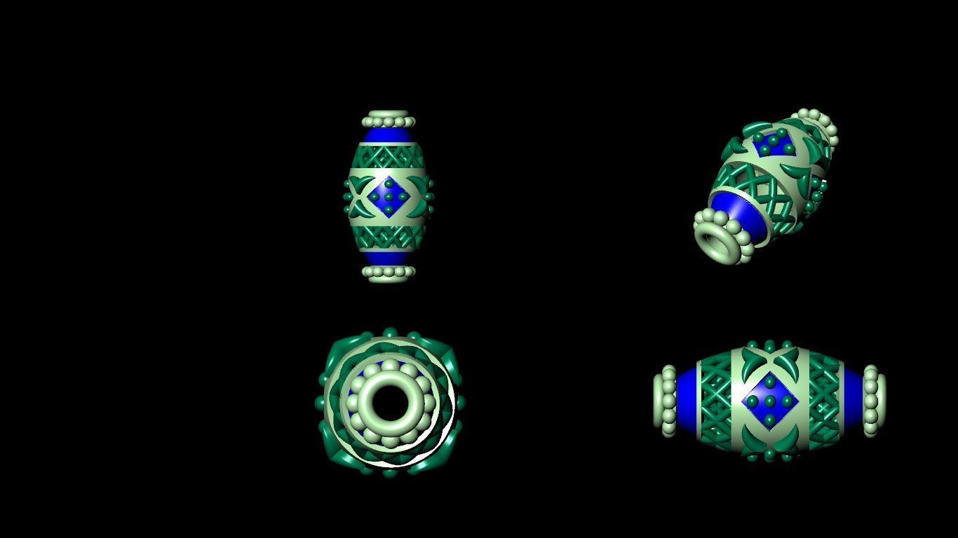 100 pis stl beeds 3D print model 3D print model_79