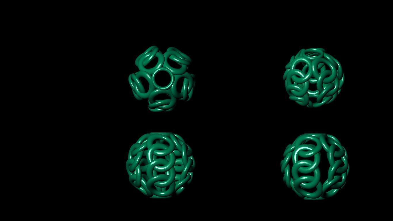 100 pis stl beeds 3D print model 3D print model_1