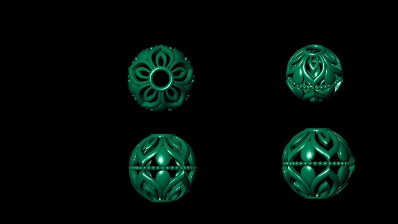 100 pis stl beeds 3D print model 3D print model_62