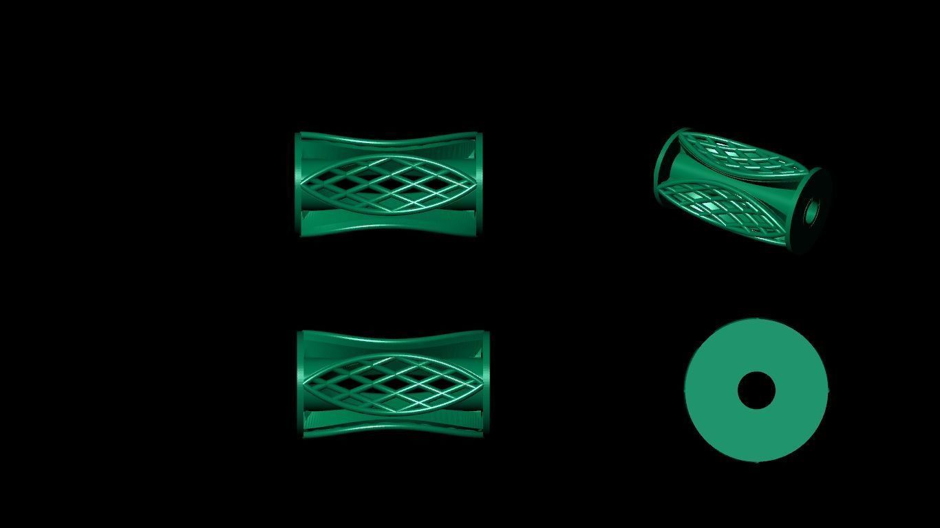 100  stl beeds 3D print model 3D print model_47