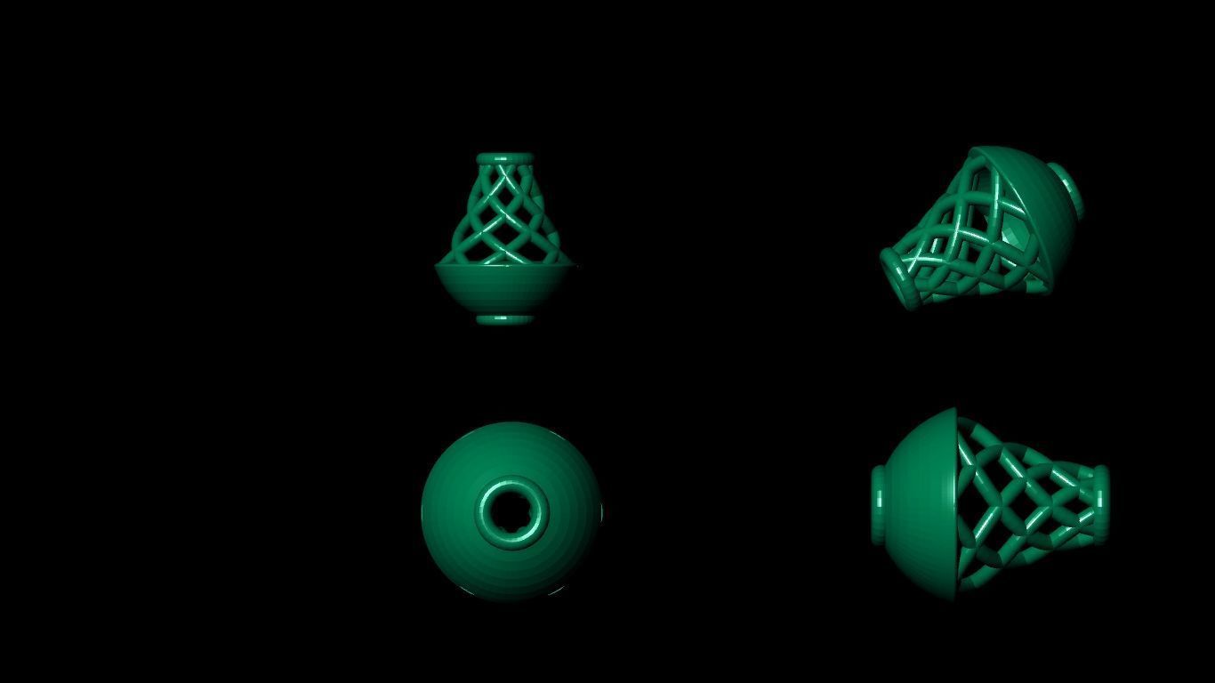 100  stl beeds 3D print model 3D print model_70