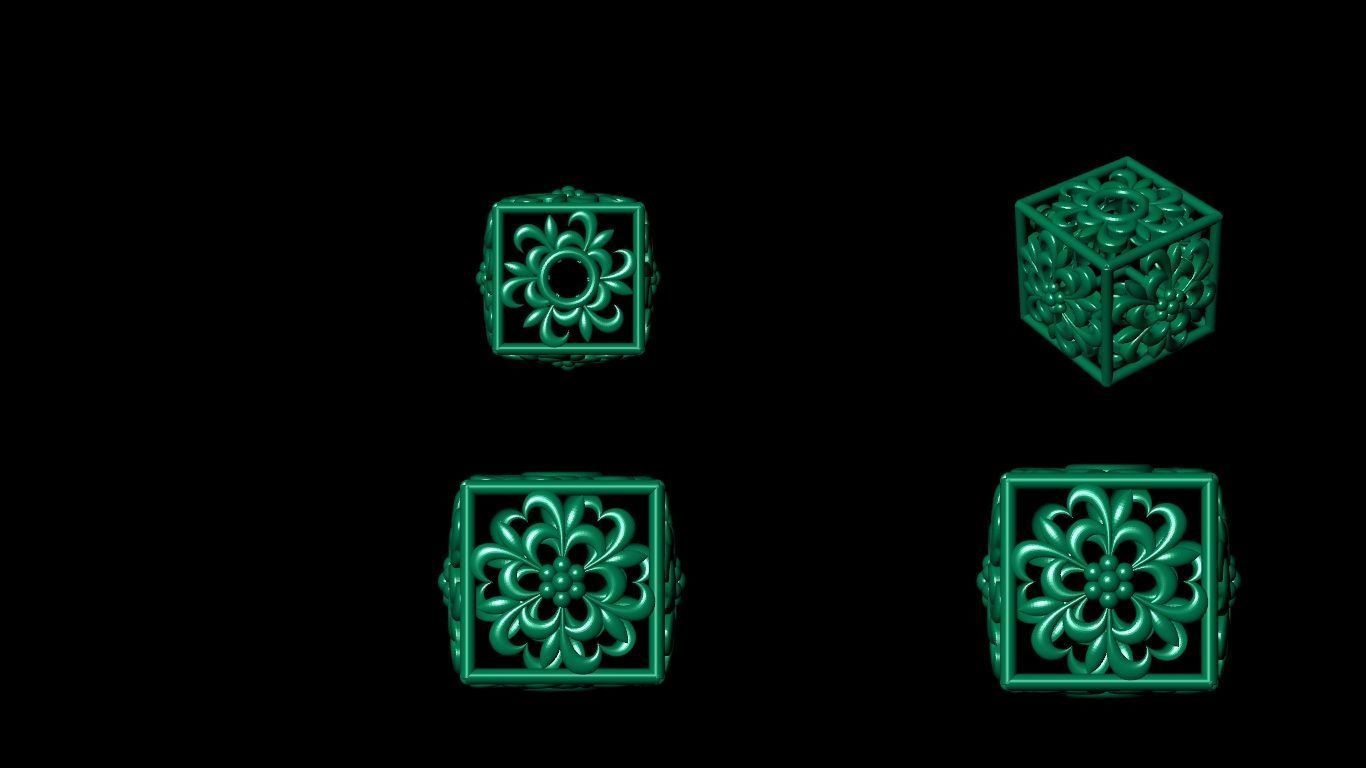 100  stl beeds 3D print model 3D print model_39