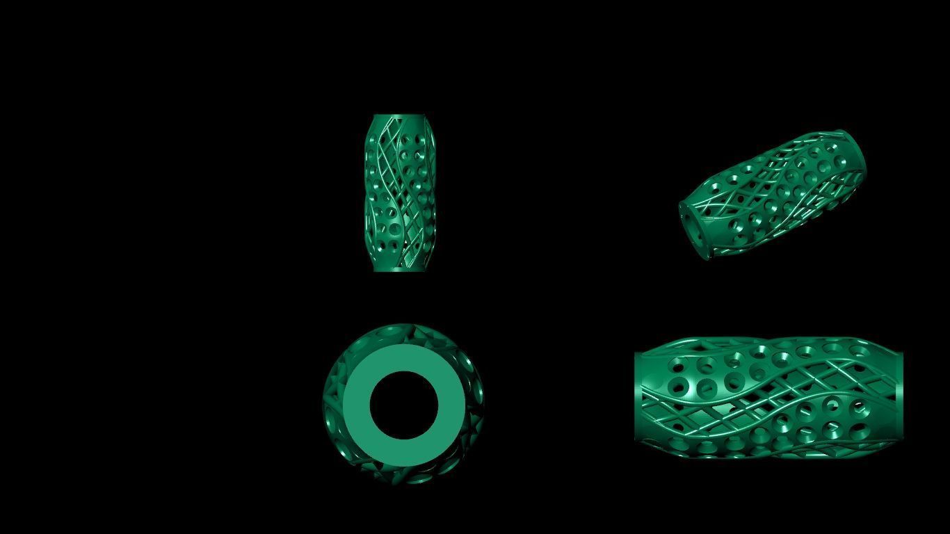 100  stl beeds 3D print model 3D print model_54