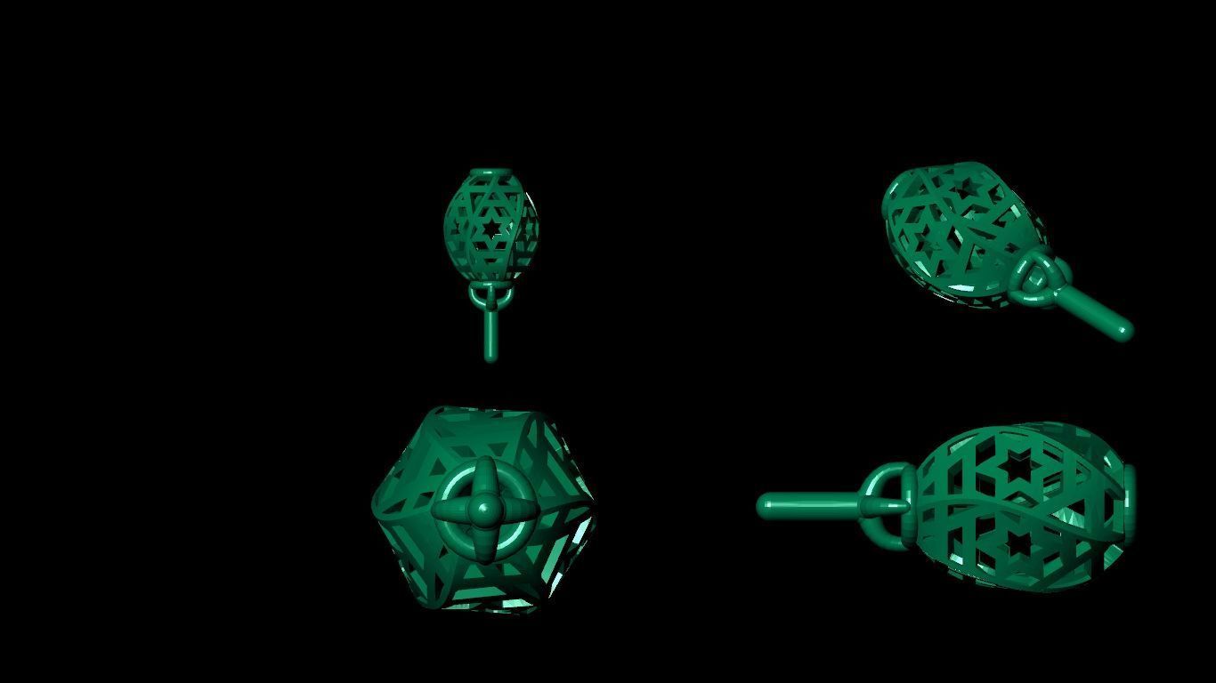 100  stl beeds 3D print model 3D print model_79