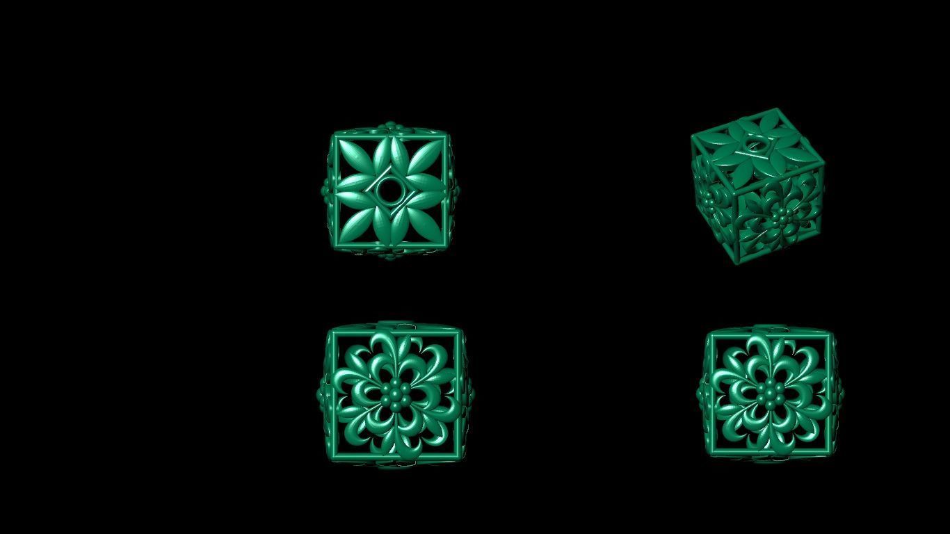 100  stl beeds 3D print model 3D print model_62