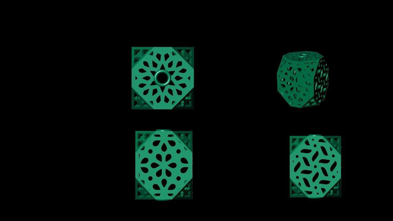 100  stl beeds 3D print model 3D print model_87