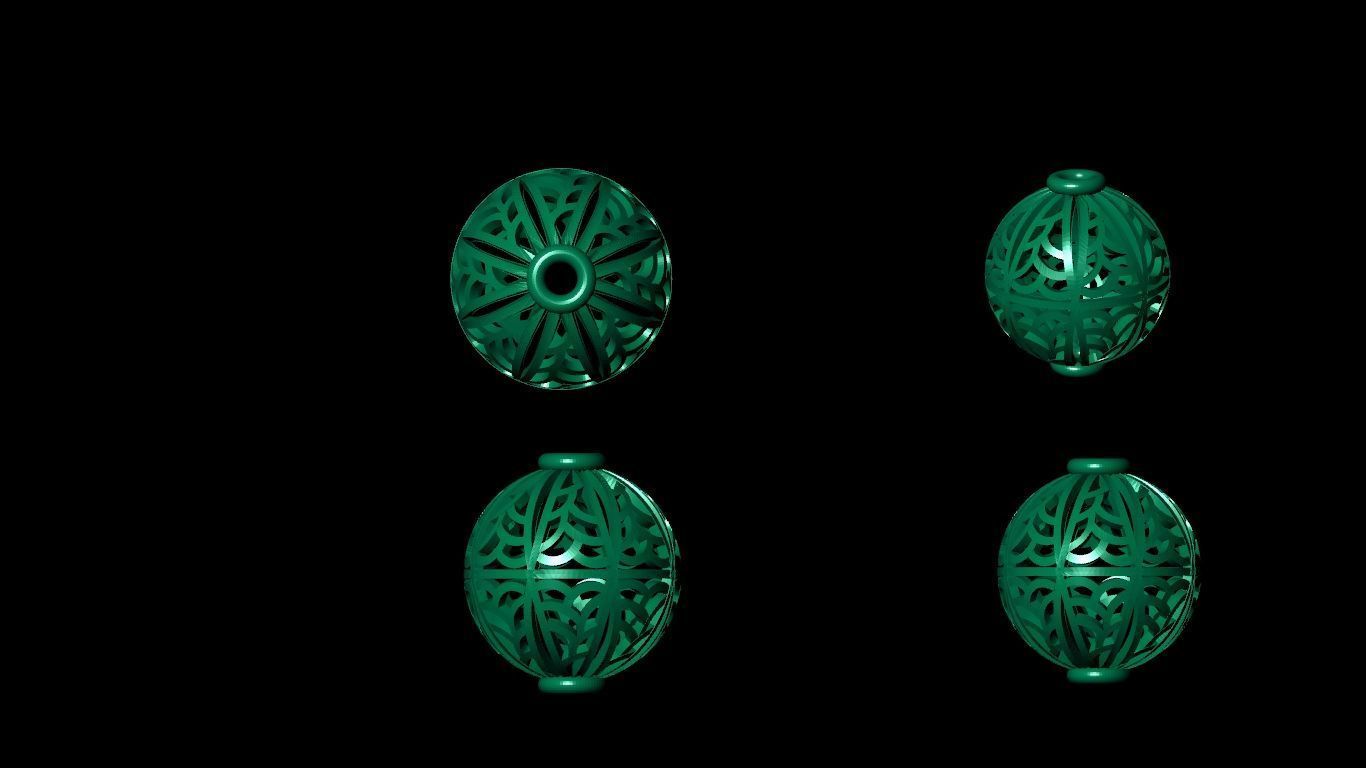 100  stl beeds 3D print model 3D print model_90