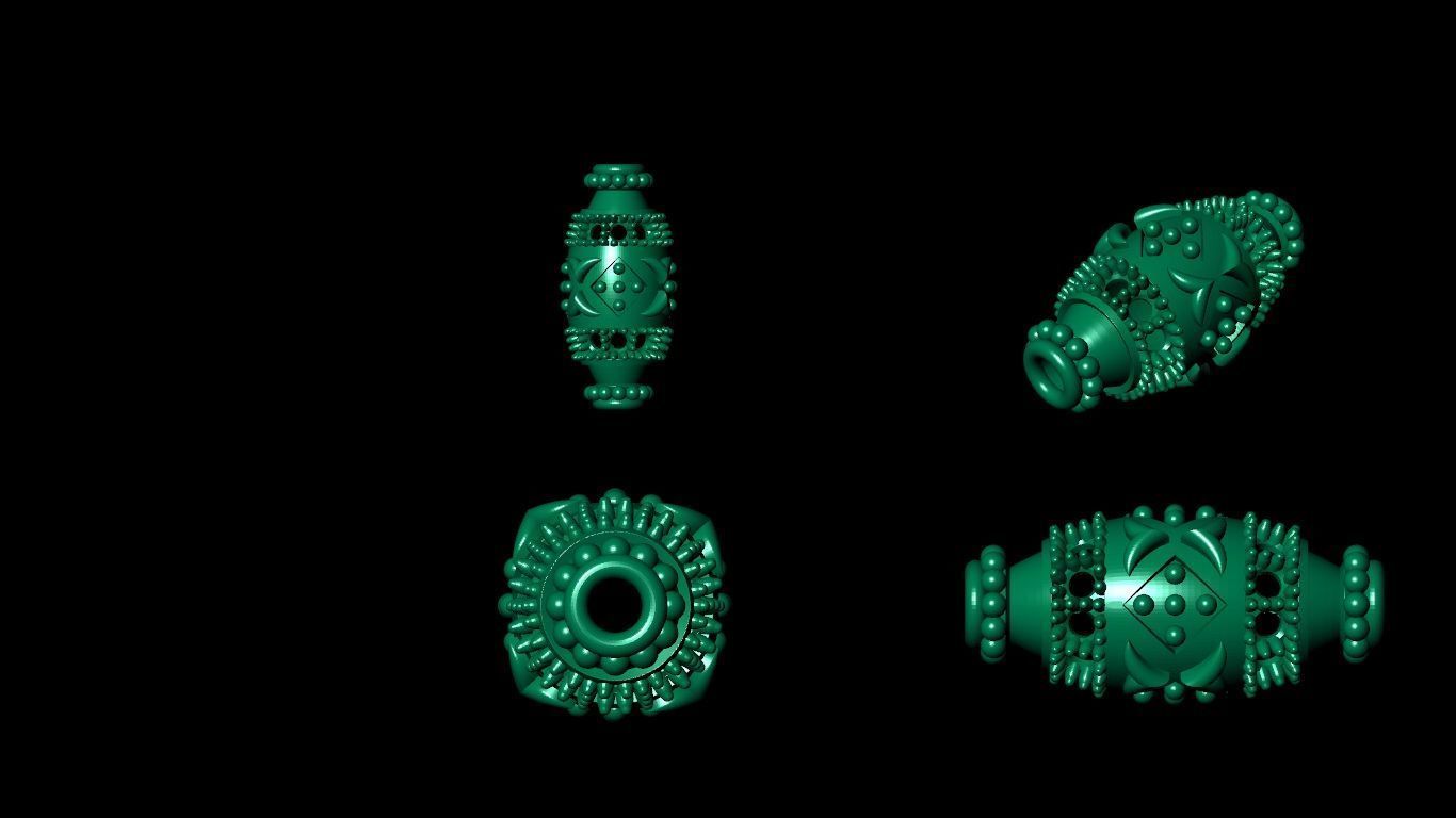 100  stl beeds 3D print model 3D print model_36