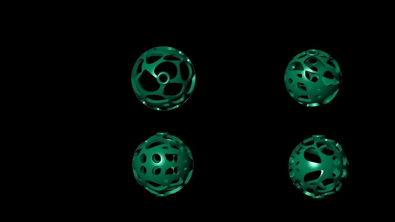 100  stl beeds 3D print model 3D print model_28