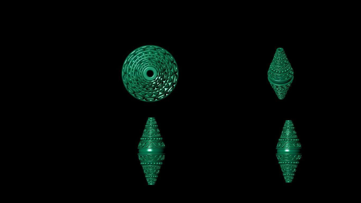 100  stl beeds 3D print model 3D print model_46