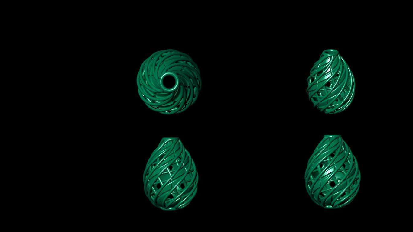 100  stl beeds 3D print model 3D print model_61