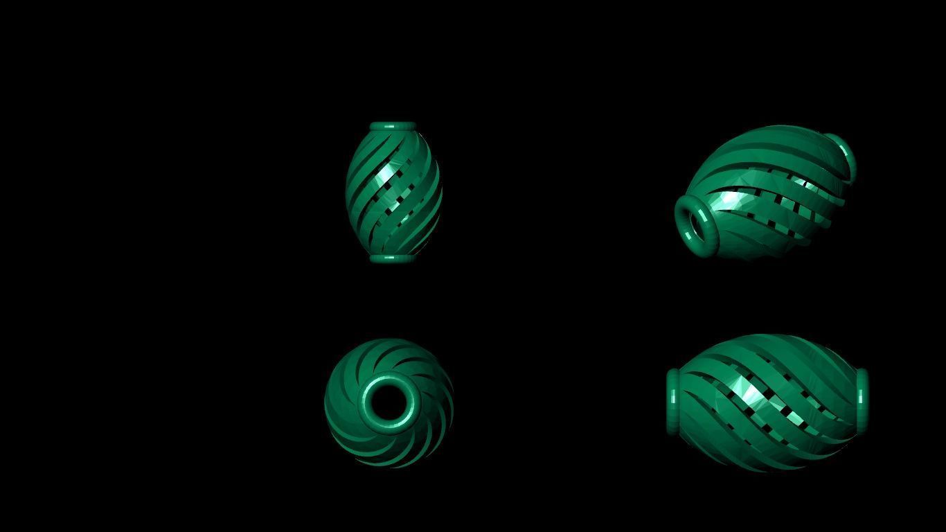 100  stl beeds 3D print model 3D print model_38