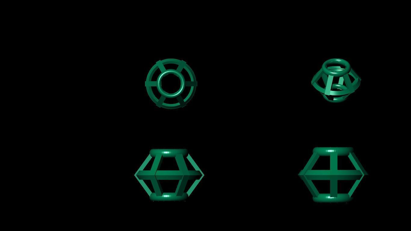 100  stl beeds 3D print model 3D print model_40