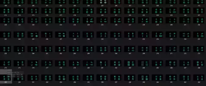 100  stl beeds 3D print model