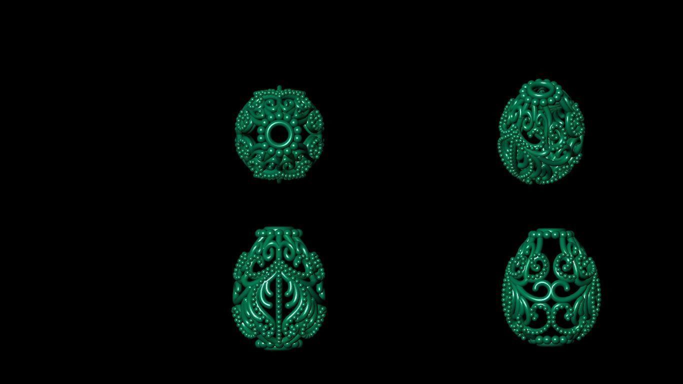 100  stl beeds 3D print model 3D print model_31