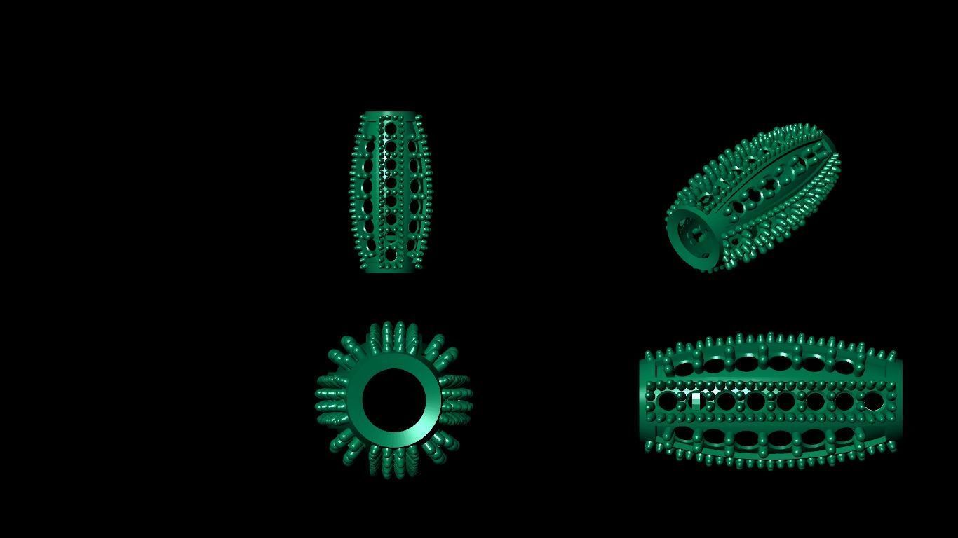 100  stl beeds 3D print model 3D print model_25