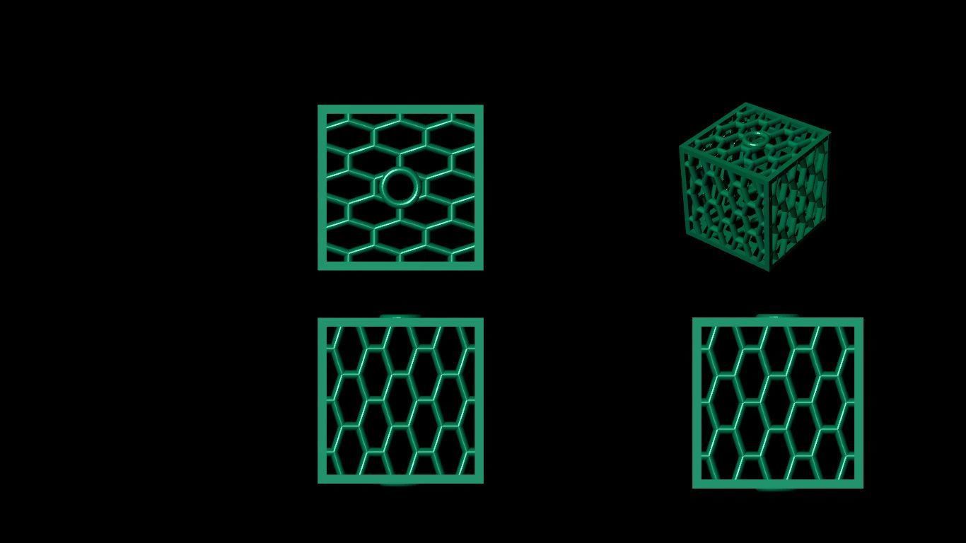 100  stl beeds 3D print model 3D print model_83