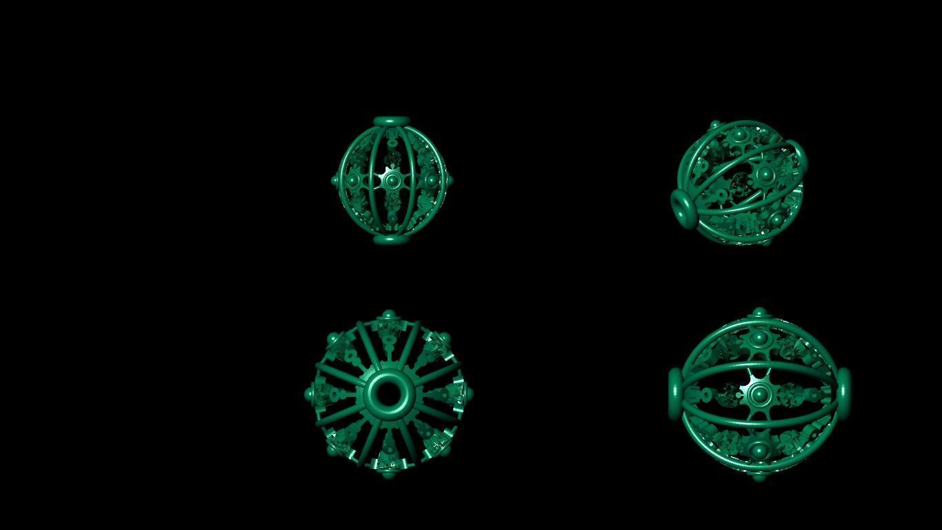 100  stl beeds 3D print model 3D print model_30