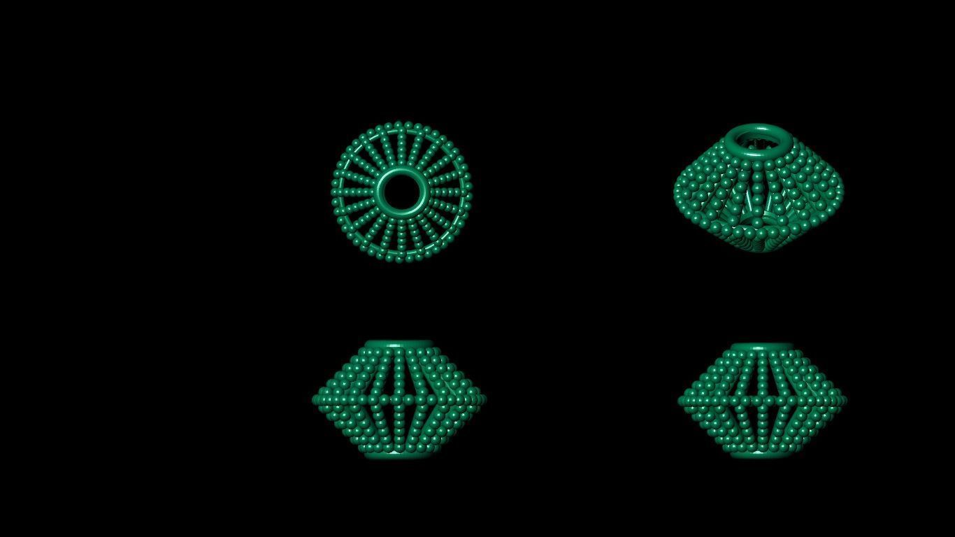 100  stl beeds 3D print model 3D print model_1