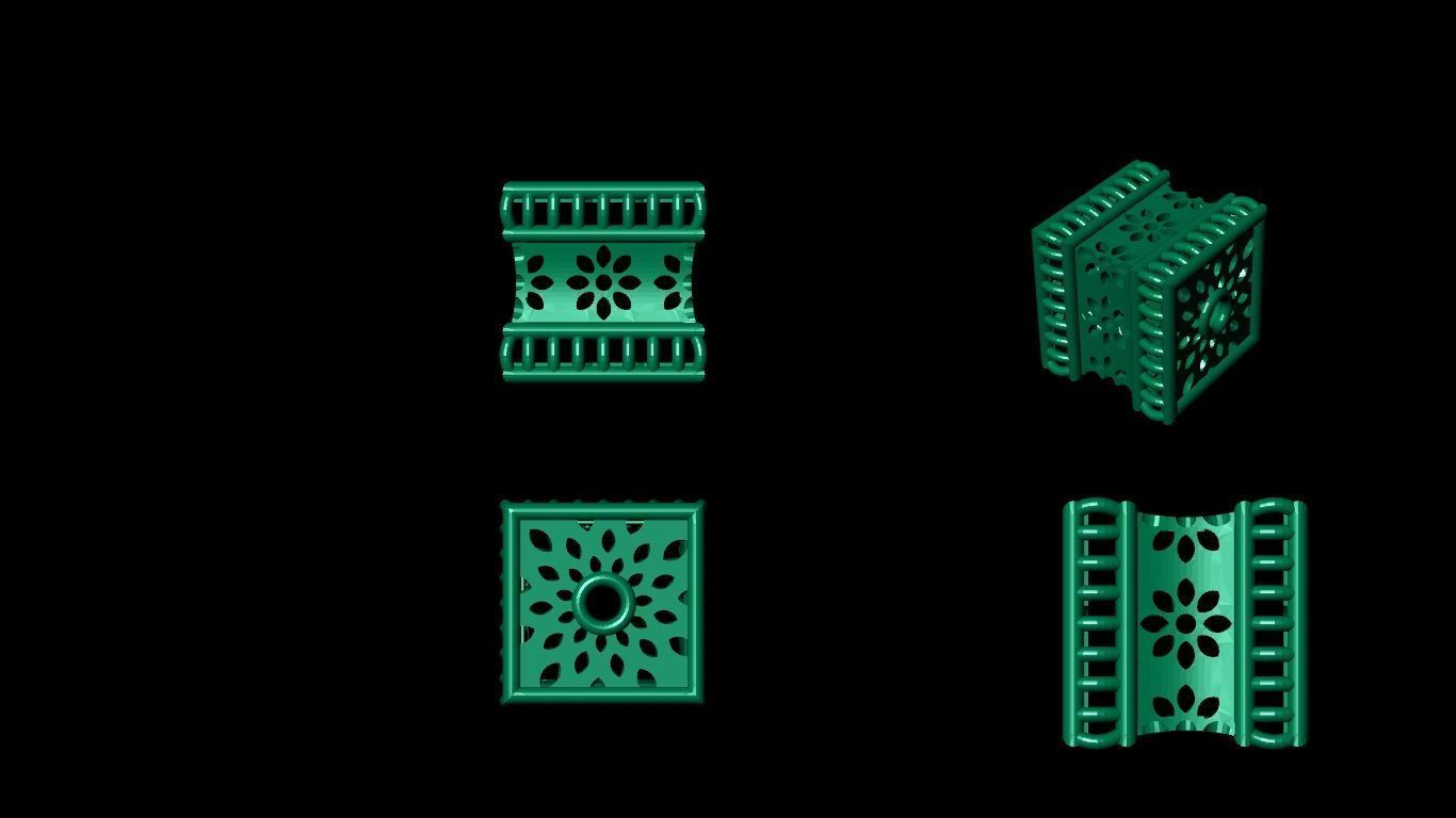 100  stl beeds 3D print model 3D print model_81