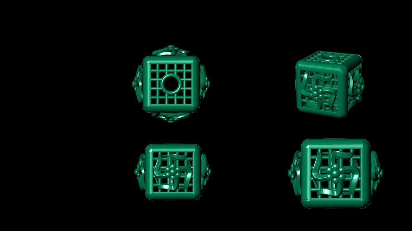 100  stl beeds 3D print model 3D print model_92