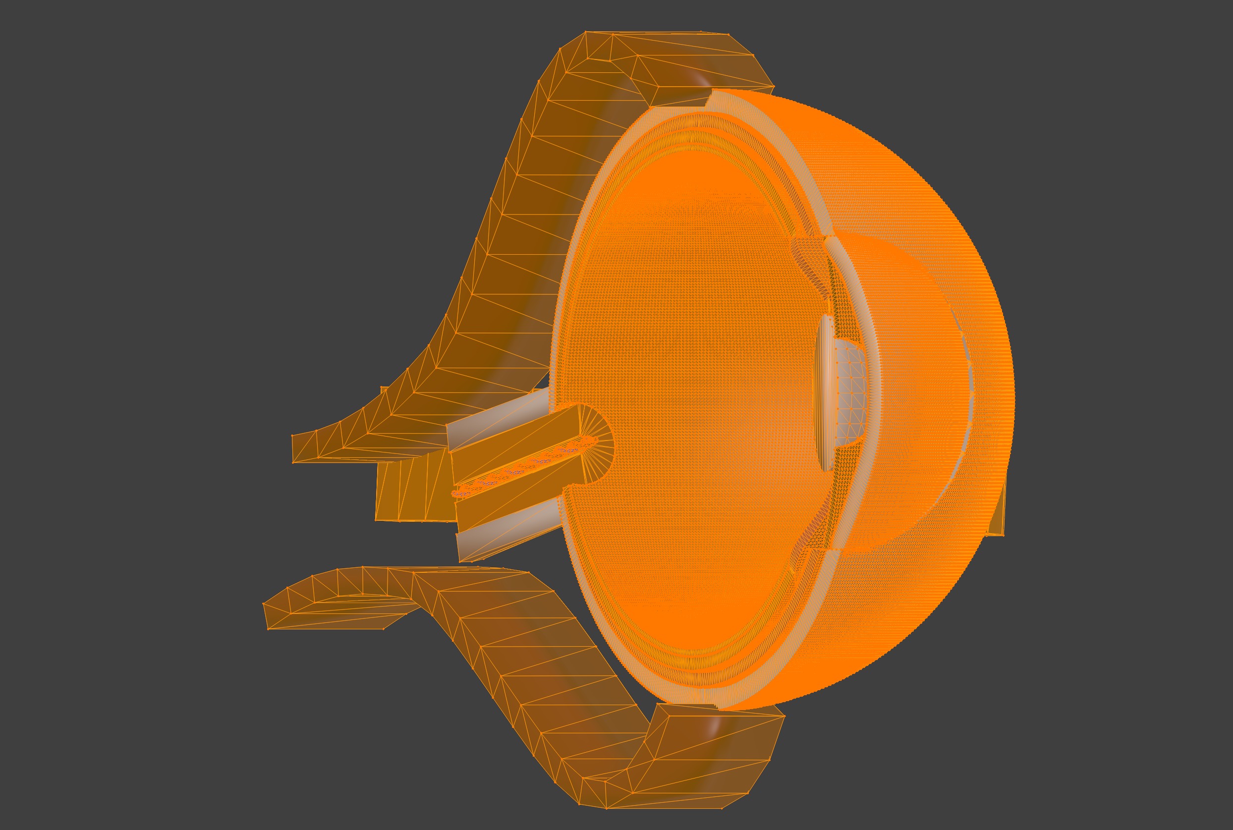 3D Eye Model Anatomy - Cross Section 3D print model_13