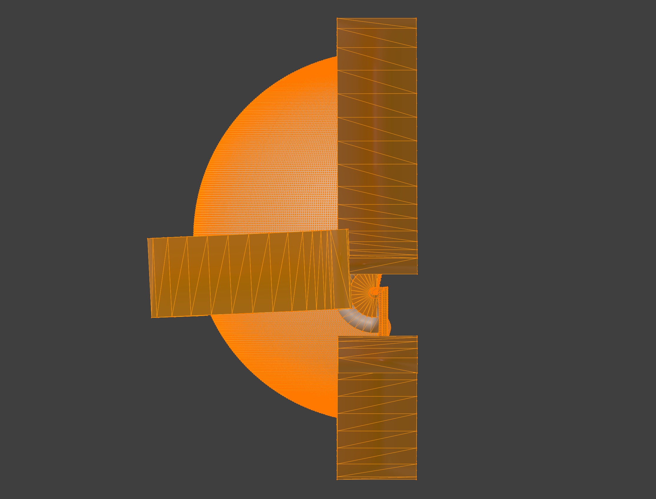 3D Eye Model Anatomy - Cross Section 3D print model_5