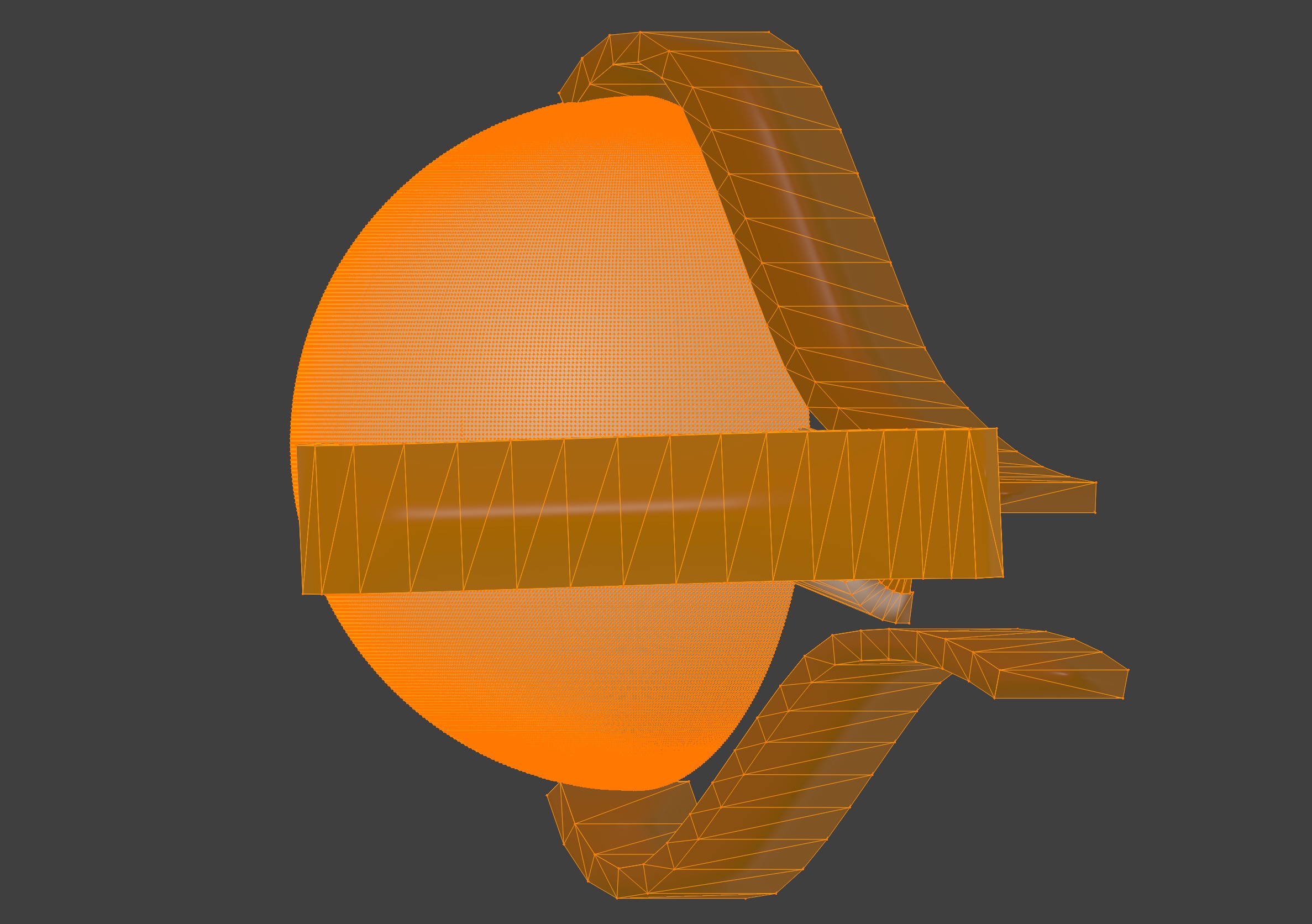 3D Eye Model Anatomy - Cross Section 3D print model_4