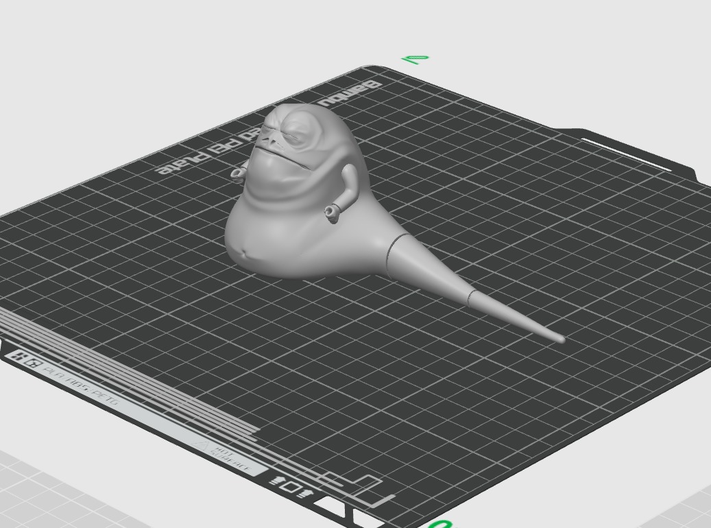 Jabba - The Complete Saga - 3D Printable Custom Lego Minifigure 3D print model_4