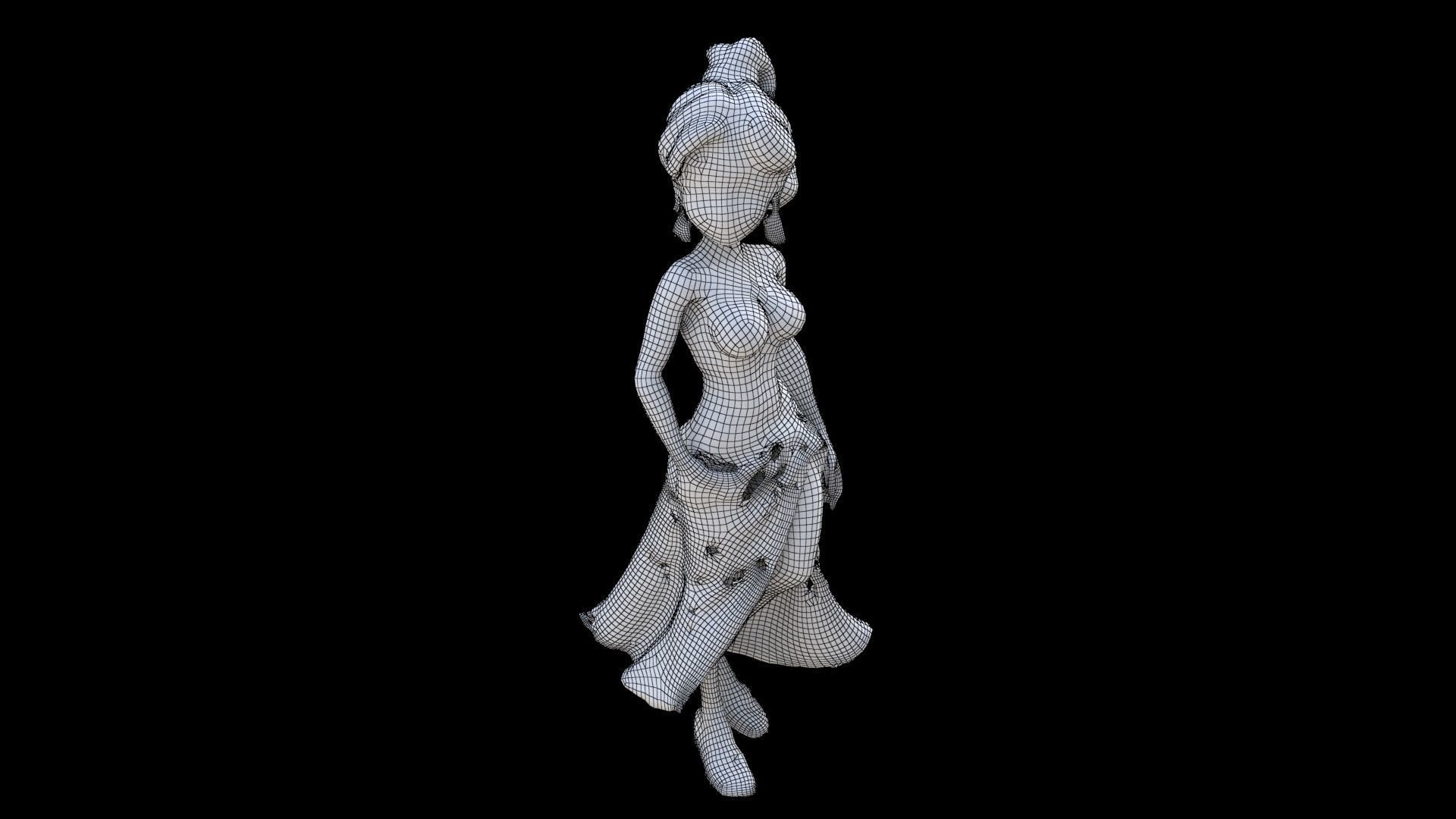 Arabian Princess 3D model_6