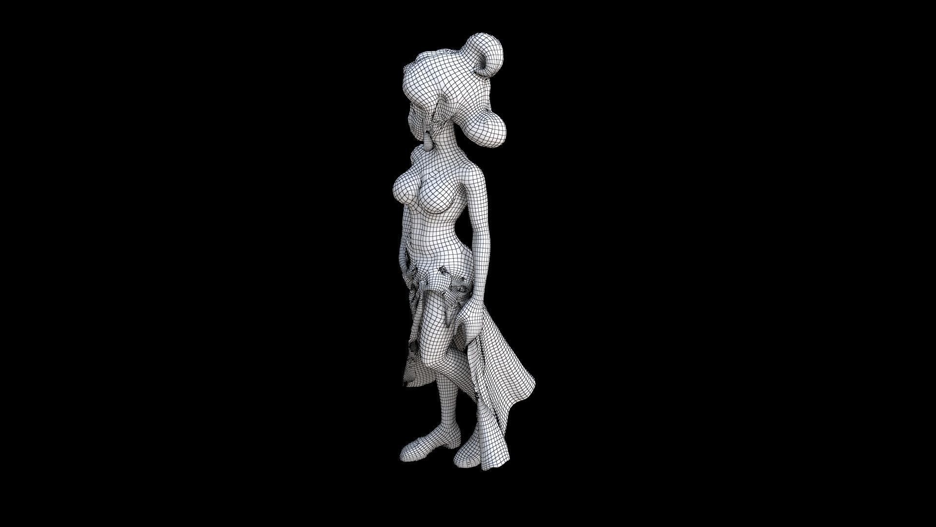 Arabian Princess 3D model_7