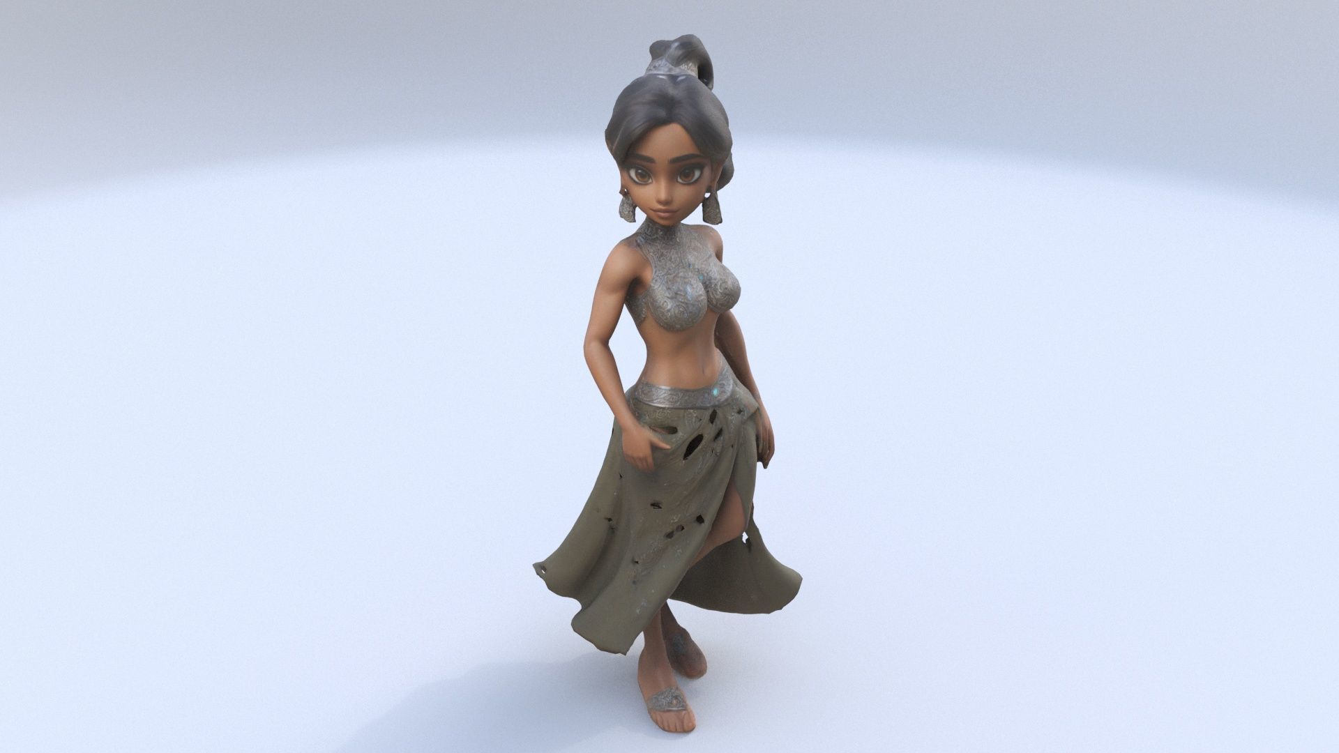 Arabian Princess 3D model_1